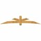 Ekena Millwork Alberta Rough Sawn Timber Gable Bracket, Western Red Cedar, 108"W x 22"H x 2"D x 6"F, 5/12 Pitch GBW108X22X0206ALB00RWR - alternate 1